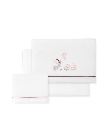 Triptico Coche Coralina Mod. Jirafa Bicicleta Bco/Maquillaje