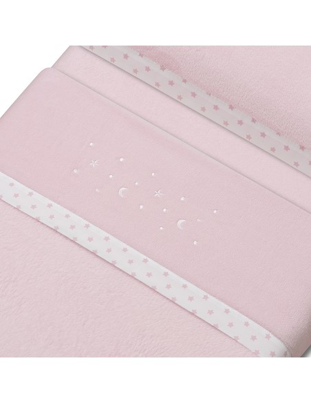 Triptico Coche Coralina Estrellas Luna Rosa