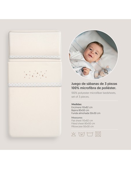 Triptico Coche Coralina Estrellas Luna Beig