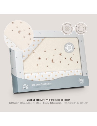 Triptico Coche Coralina Estrellas Luna Beig