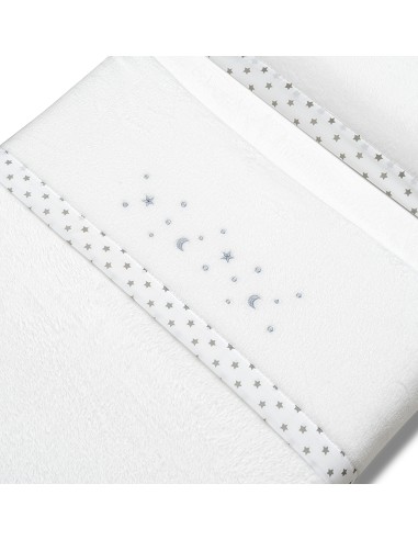 Triptico Coche Coralina Estrellas Luna Bco/Gris