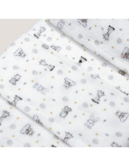 Triptico Coche Coralina Estampado Koala Bco/Azul