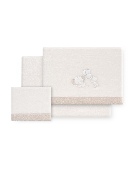 Triptico Coche Coralina Oso Elefante Globos Beig