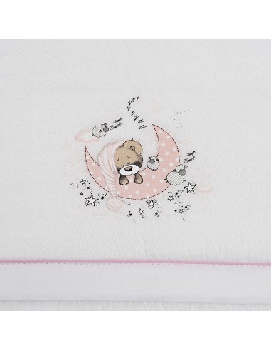 Triptico Cuna Coralina Mod New Sleeping Bco/Rosa