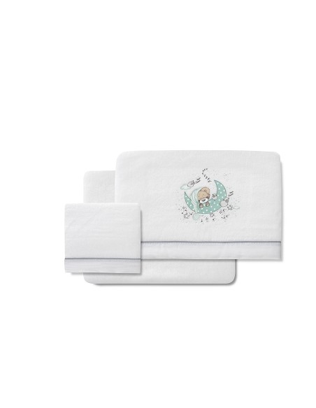 Triptico Cuna Coralina Mod New Sleeping Bco/Verde