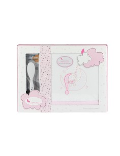 Juego 3 Pcs Cuna Coralina+Peine y Cepillo Mod Bear...