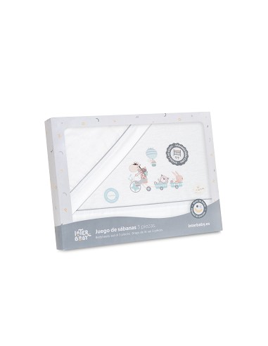 Triptico Cuna Franela Modelo Jirafa Bicicleta...