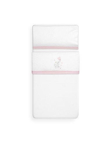 Triptico Cuna Coralina Elefante Globo Corazon...