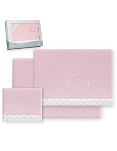 Triptico Cuna Coralina Estrella Luna Rosa