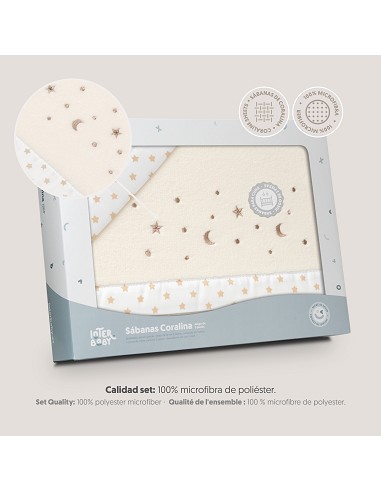 Triptico Cuna Coralina Estrella Luna Beig
