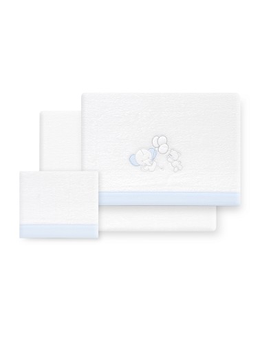 Triptico Cuna Coralina Oso Elefante Globos...