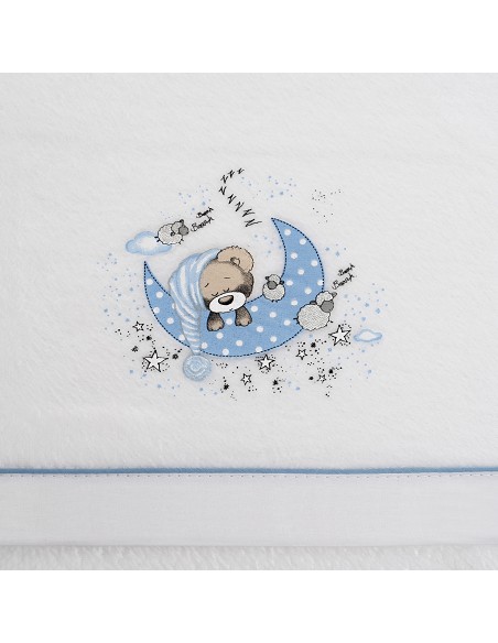 Triptico Minicuna Coralina Mod New Sleeping Bco/Azul