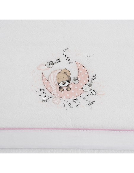 Triptico Minicuna Coralina Mod New Sleeping Bco/Rosa