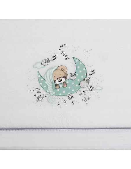 Triptico Minicuna Coralina Mod New Sleeping Bco/Verde