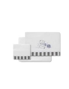 Triptico Minicuna Coralina Mod Honey Bear Bco/Gris