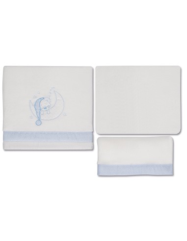 Juego 3 Pcs Minicuna Coralina Mod Bear Sleeping...