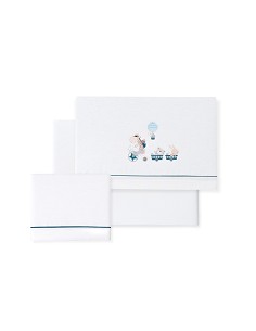 Triptico Minicuna Franela Modelo Jirafa Bicicleta...