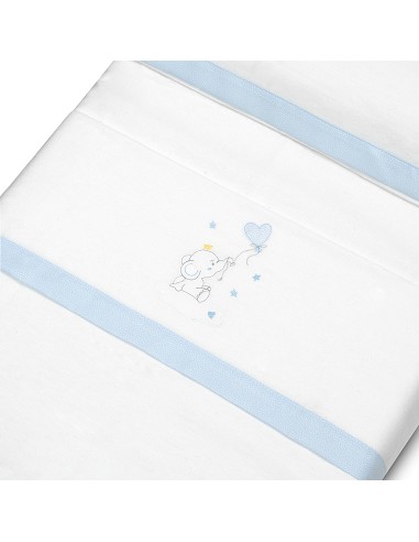 Triptico Minicuna Franela Elefante Globo...