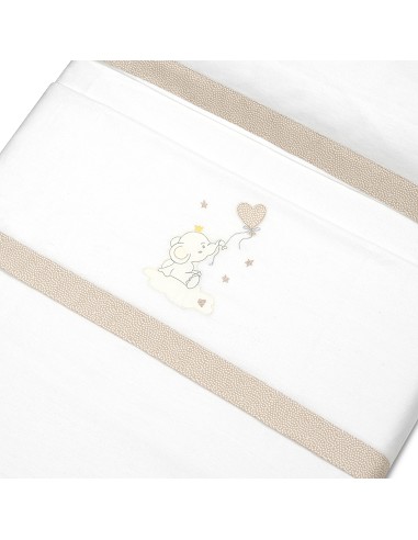 Triptico Minicuna Franela Elefante Globo...