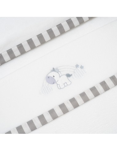 Triptico Minicuna Coralina Mod. Unicornio Nube...