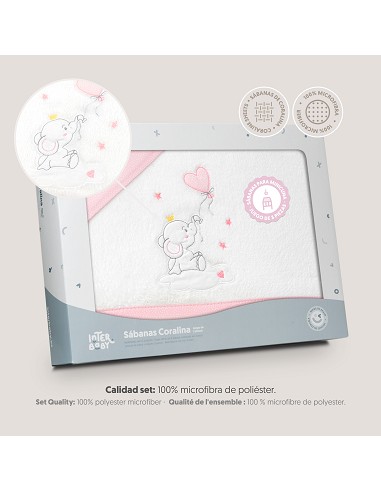 Triptico Minicuna Coralina Elefante Globo...