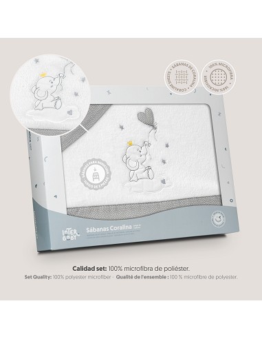 Triptico Minicuna Coralina Elefante Globo...