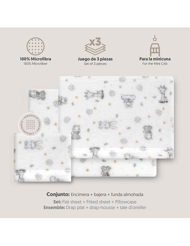 Triptico Minicuna Coralina Estampado Koala...