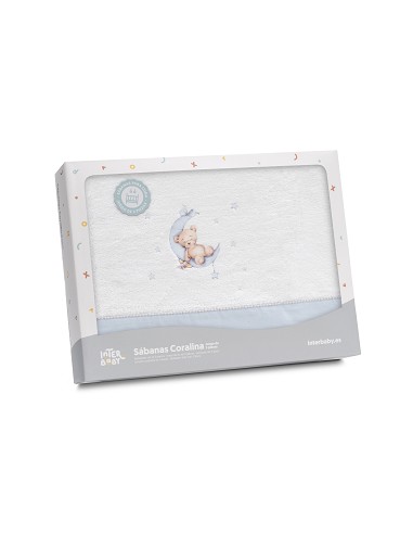 Triptico Minicuna Coralina Estampado Oso Luna...