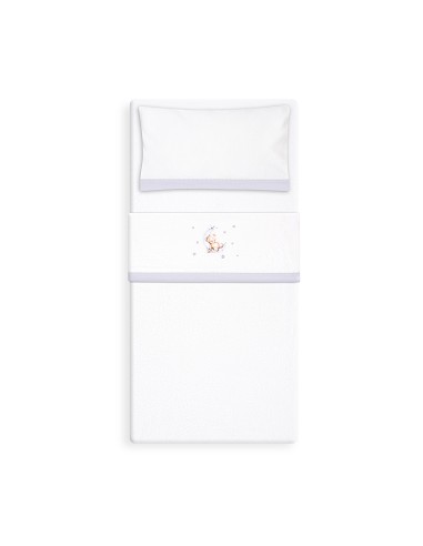 Triptico Minicuna Coralina Estampado Oso Luna...