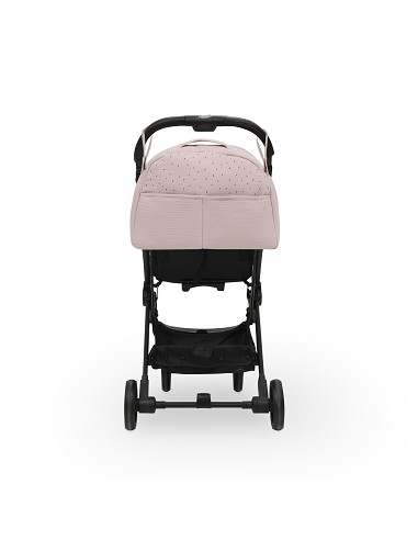 Bolso Maternal Muselina Modelo Puntos Rosa...