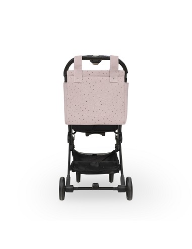 Talega Muselina Modelo Puntos Rosa Maquillaje