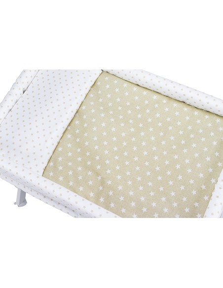 Minicuna +Textil  Mod Star Beig