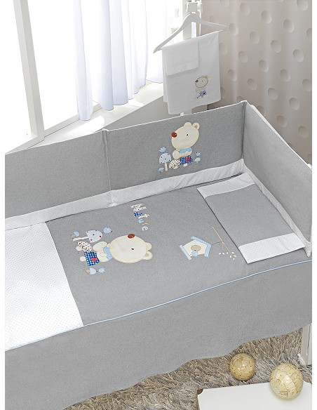 Coord 3 Pcs Bolsa Mod Nature Azul