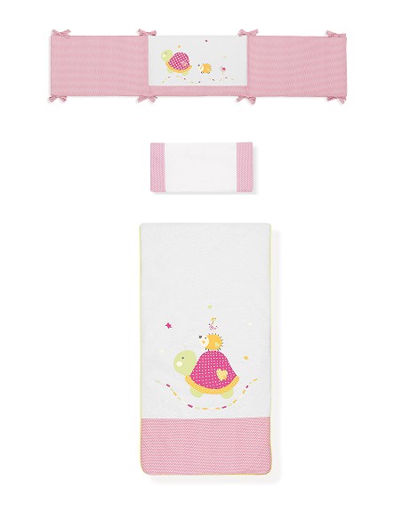 Coord 3 Pcs Bolsa Mod Tortuga Fucsia