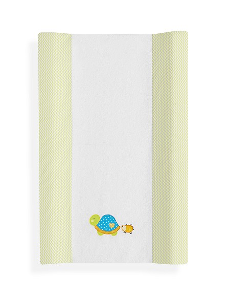 Cubrebañeras con Esponja Mod Tortuga Pistacho