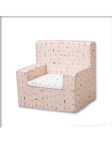 Sillon Mod Tipi Oso Rosa