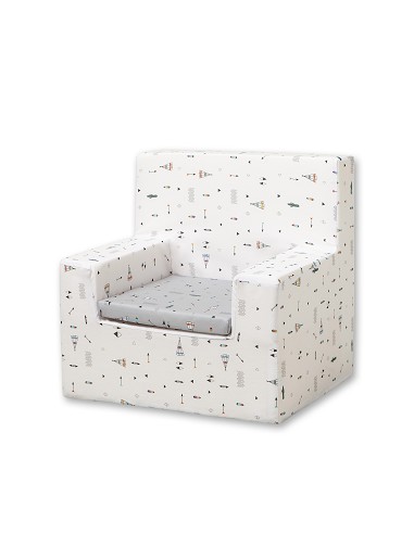 Sillon Mod Tipi Oso Blanco