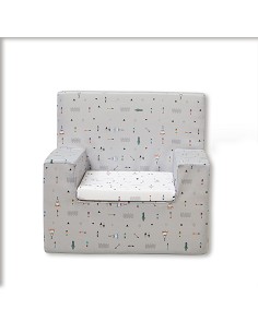 Sillon Mod Tipi Oso Gris
