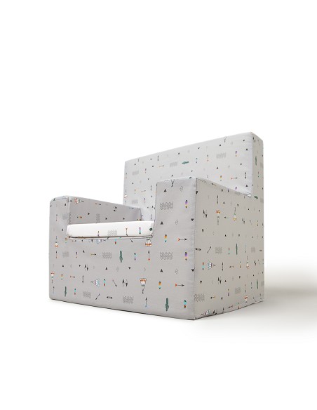 Sillon Mod Tipi Oso Gris