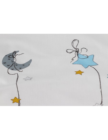 Coordinado 3 Pcs Mod Columpio Desenfundable Azul