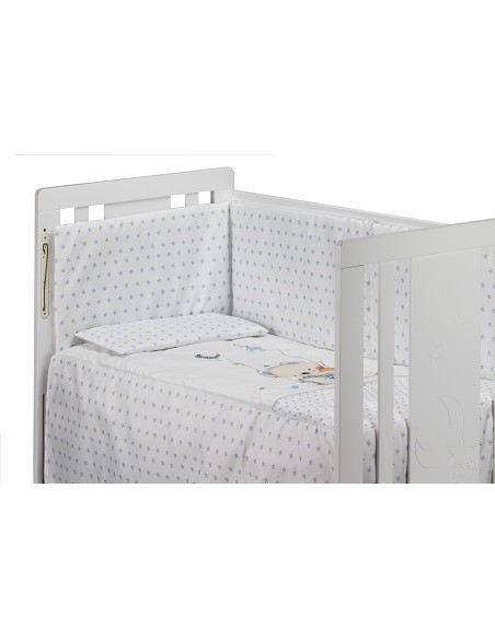 Coordinado 3 Pcs Mod Columpio Desenfundable Azul