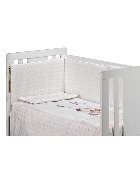 Coordinado 3 Pcs Mod Columpio Desenfundable Rosa