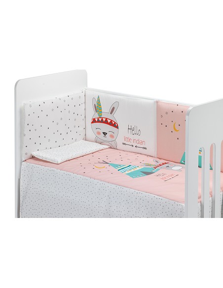 Coordinado 3 Pcs Mod Tipi Oso Rosa