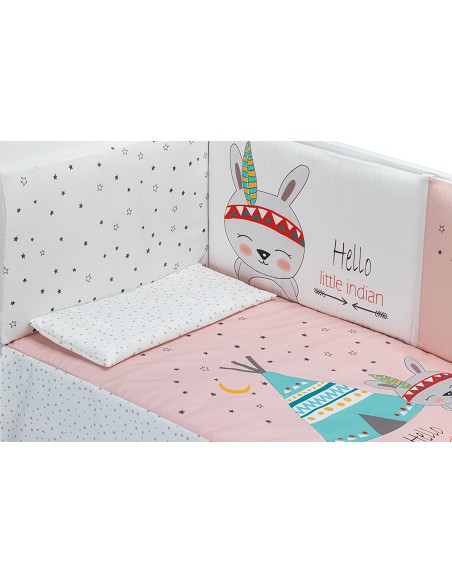 Coordinado 3 Pcs Mod Tipi Oso Rosa