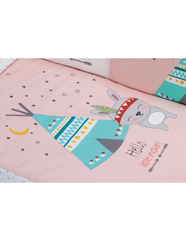 Coordinado 3 Pcs Mod Tipi Oso Rosa