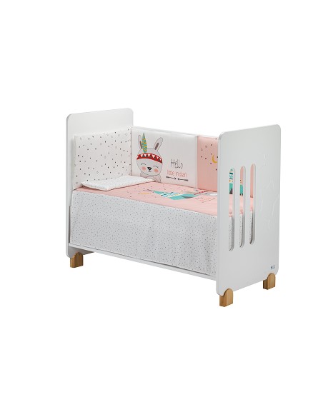 Coordinado 3 Pcs Mod Tipi Oso Rosa