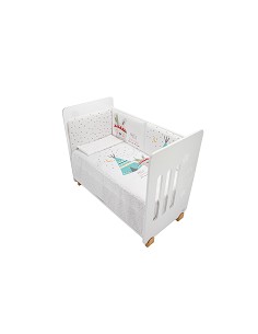 Coordinado 3 Pcs Mod Tipi Oso Blanco