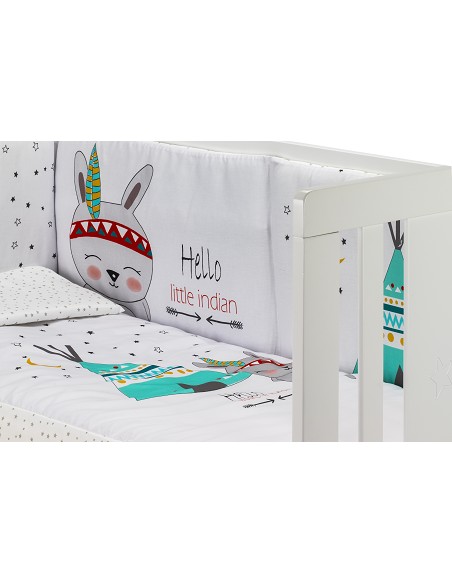 Coordinado 3 Pcs Mod Tipi Oso Blanco