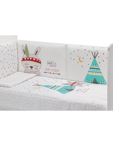 Coordinado 3 Pcs Mod Tipi Oso Blanco