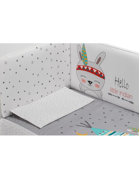 Coordinado 3 Pcs Mod Tipi Oso Gris